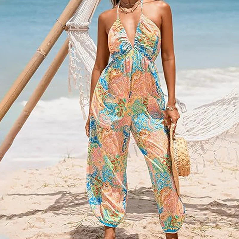 Women's Halterneck Jumpsuit