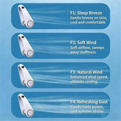 Bladeless Rechargeable Neck Fan