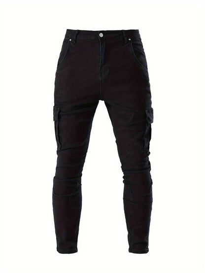 Men’s Slim Fit Workwear Cargo Jeans