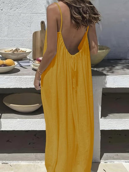 Women's Sleeveless Cami Lounge Dress