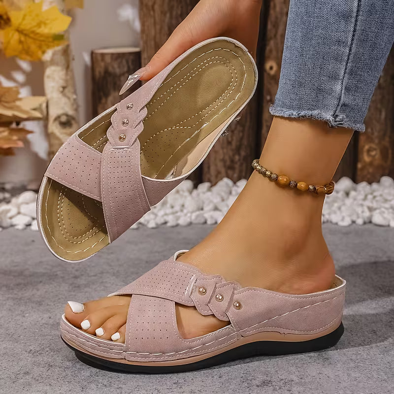 Women’s Slip-On Wedge Sandals