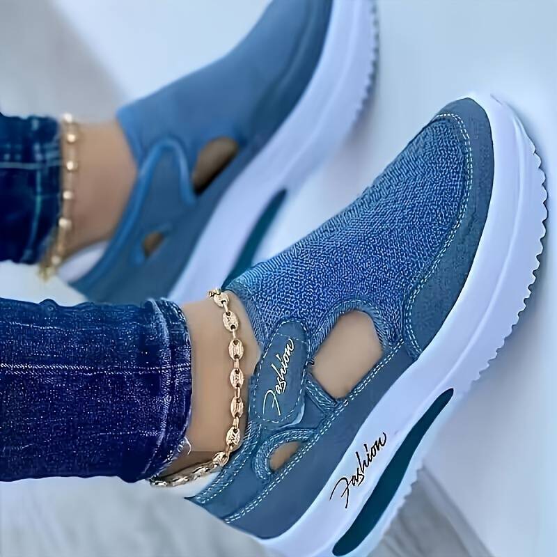 Women’s Breathable Knit Low-Top Comfort Trainers