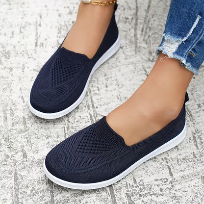 Women’s Slip-On Knit Walking Shoes