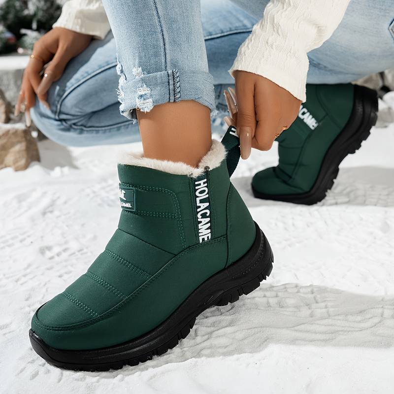 Women’s Fleece Lined Mid Calf Winter Boots