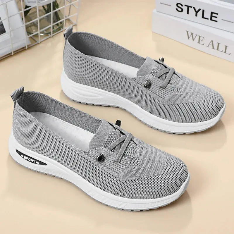 Women's Casual Walking Trainers With Shallow Mouth