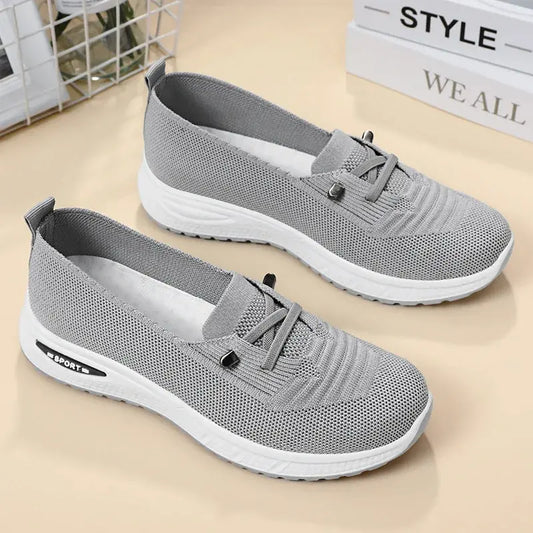 Women's Casual Walking Trainers With Shallow Mouth