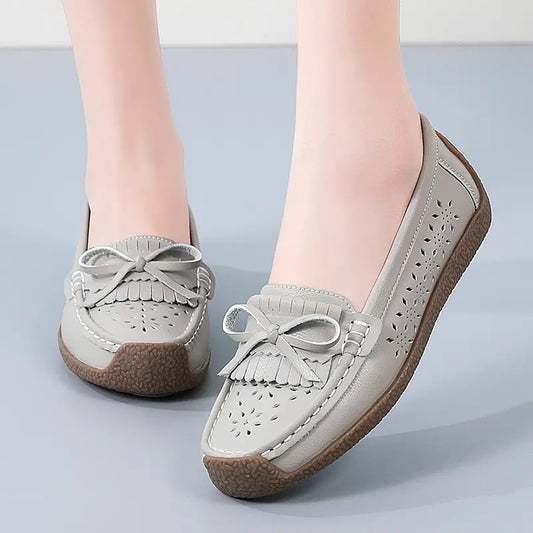 Women’s Leather-Look Loafers