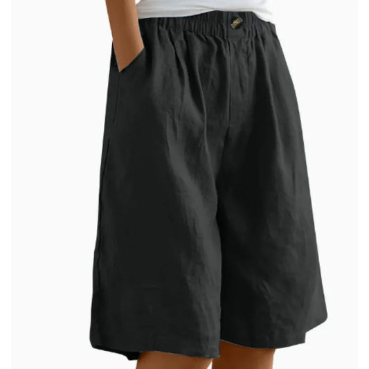 Women's Elastic Waist Comfort Shorts