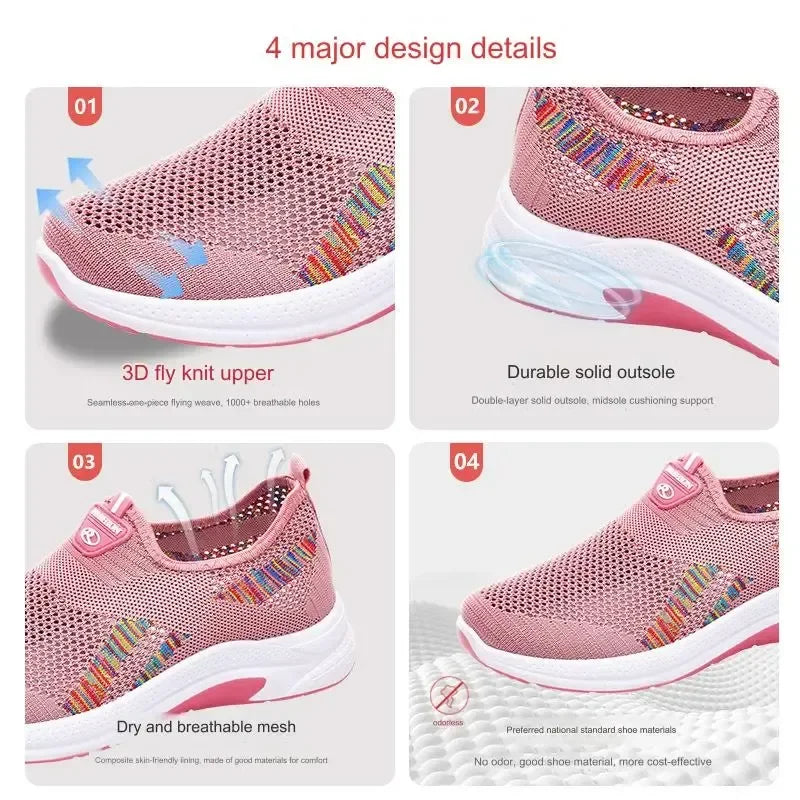 Women’s Breathable Walking Shoes