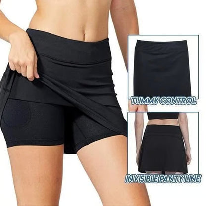 Women's Skirt-Style Active Shorts