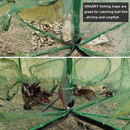 Foldable Multi Entry Fishing Net