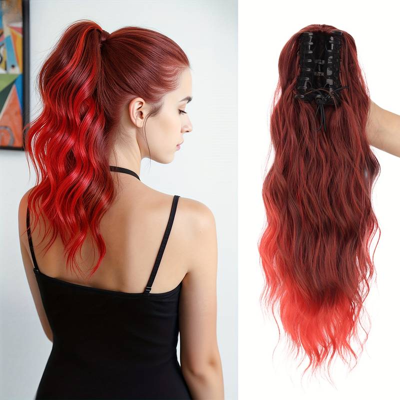 Women’s Water Wave Clip-In Ponytail Extension