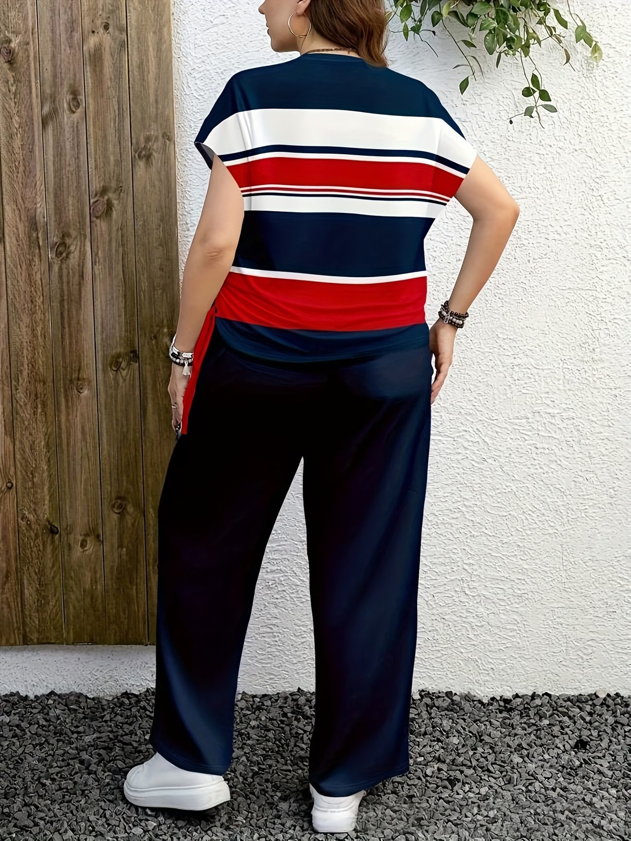 Women's Bow-Detail Two-Piece Set