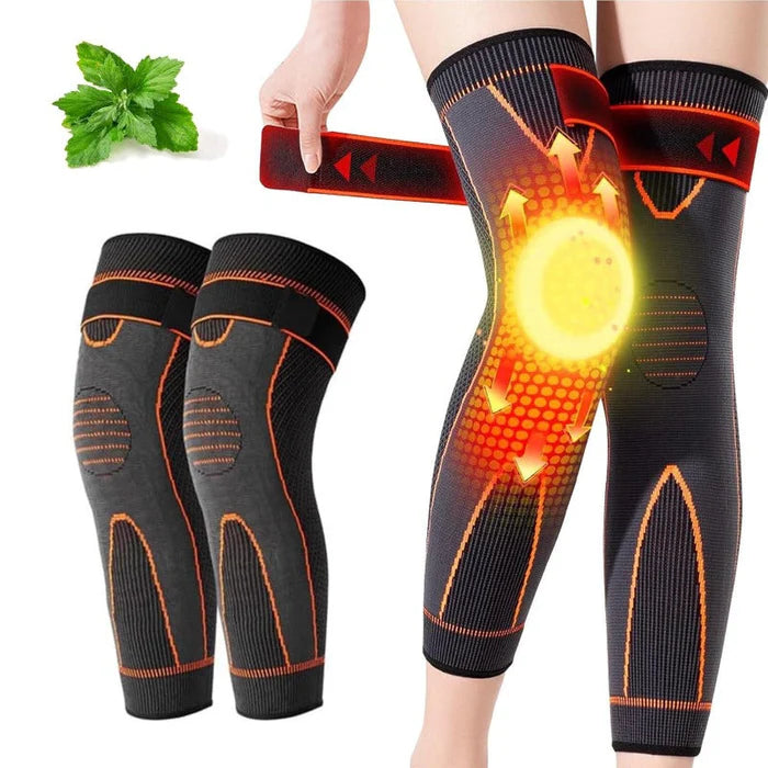 ThermoHerb Self-Heating Knee Support Sleeves