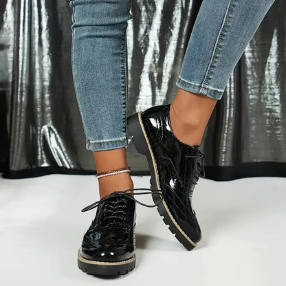 Women’s Comfort Leather-Look Shoes