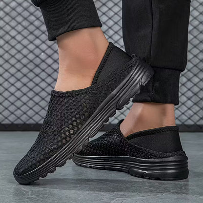 Men’s Breathable Lightweight Slip-On Mesh Trainers