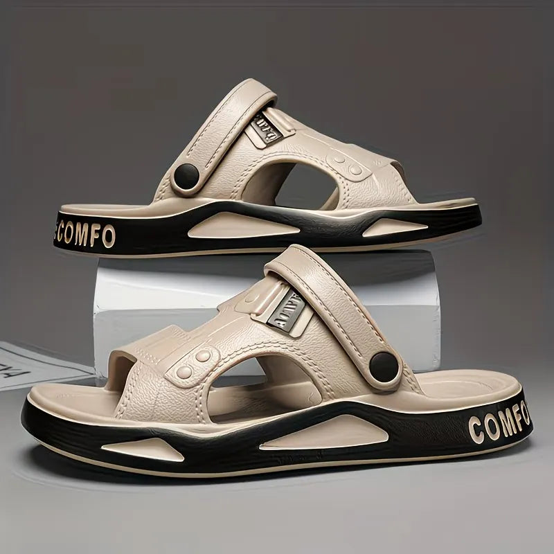 Men’s Adjustable Cut-Out Slides