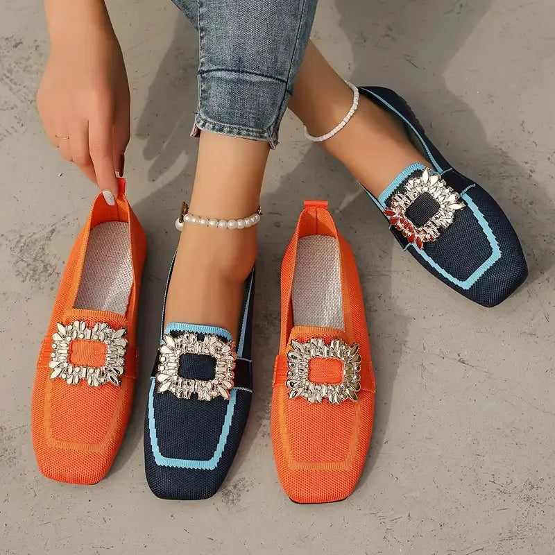 Women's Sparkle Comfort Slip-On Flats