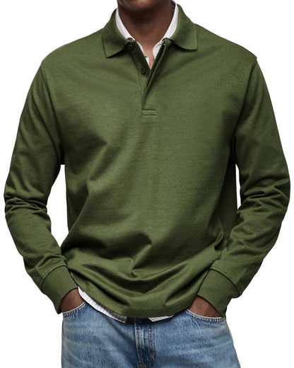 Men’s Harrington Long Sleeve Polo