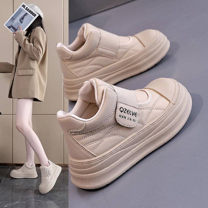 Women’s Chunky Strap Fastening Casual Platform Trainers