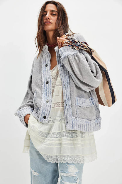 Women’s Relaxed Fit Cotton Slouchy Cardigan