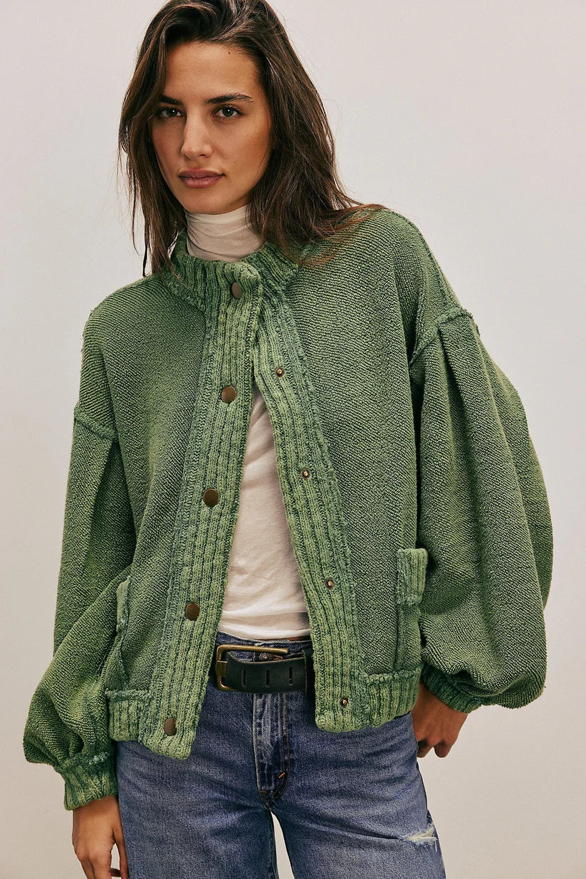 Women’s Relaxed Fit Cotton Slouchy Cardigan