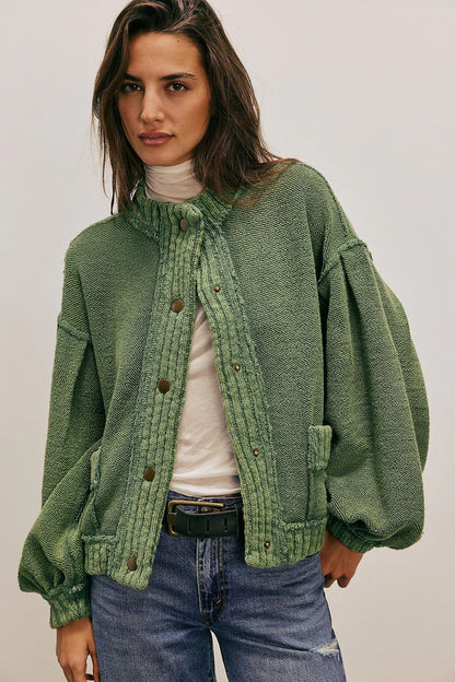 Women’s Relaxed Fit Cotton Slouchy Cardigan