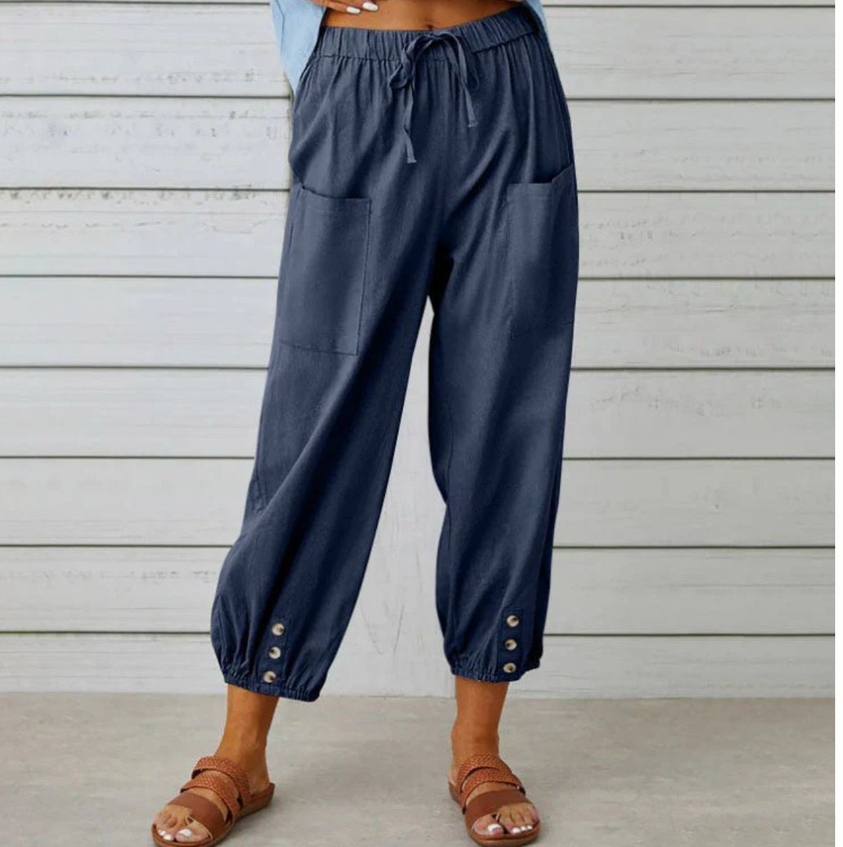 Women's Loose Wide Leg Straight Pants