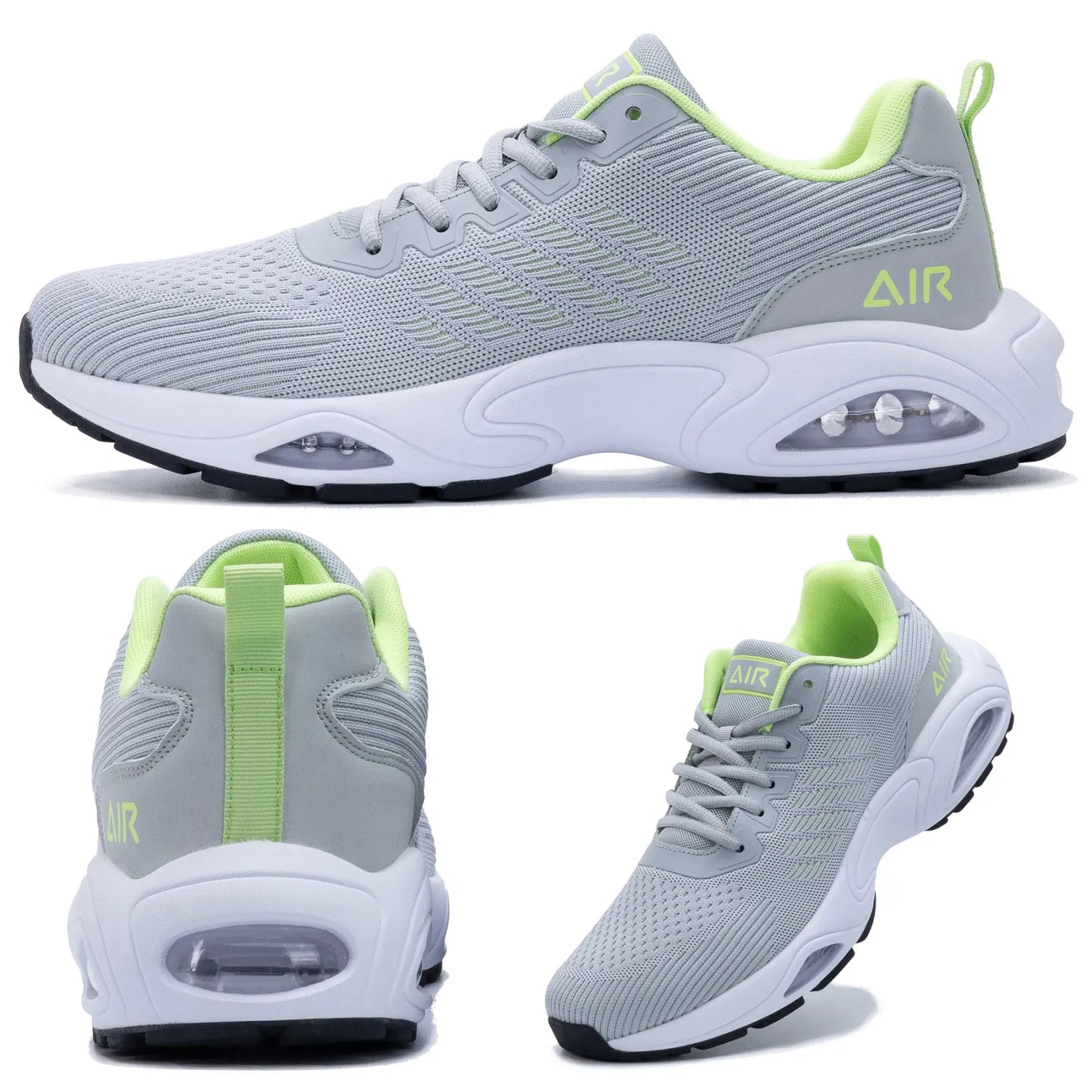 Men’s Mesh Lace-Up Trainers