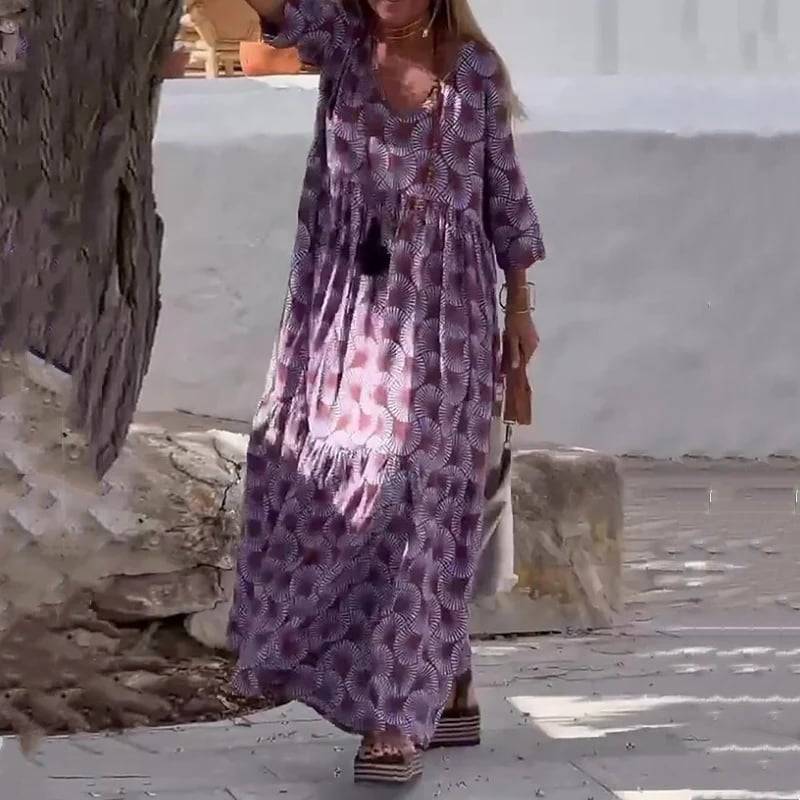 Women’s Plus Size Relaxed Flowy Everyday Dress