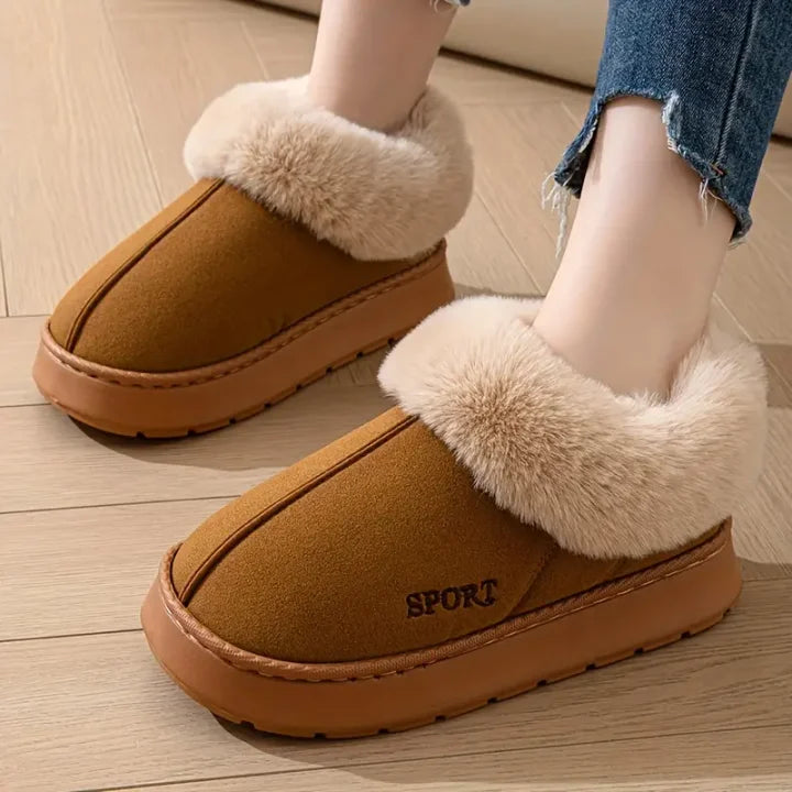 Last Day 50% OFF – Cozy Plush-Lined Winter Shoes for Women