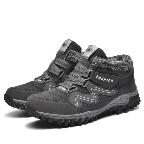 Men's Winter Villi Leather-Look Platform Boots