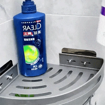 Adhesive Corner Bathroom Storage Shelf