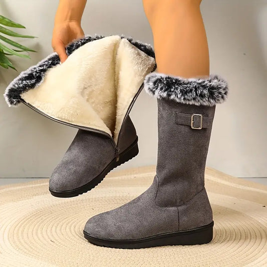 Women's Fashionable ankle-high winter snow boots