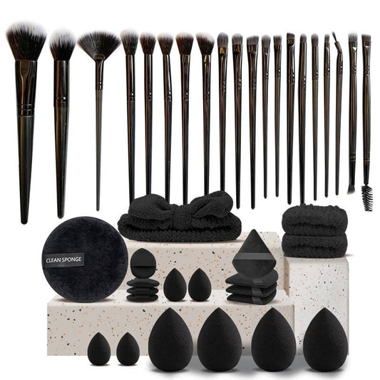 Women's Make-Up Brush and Sponge Set