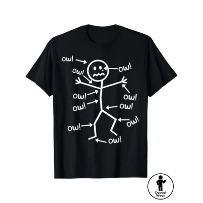 Humorous Awareness Graphic T-Shirt