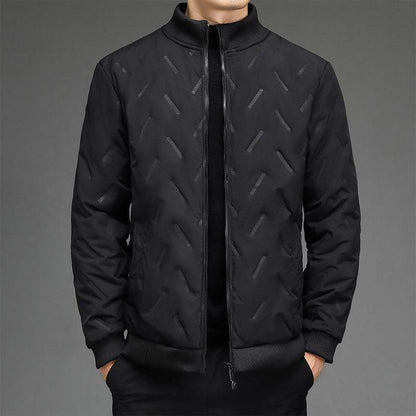 Men's Winter Casual Thickened Warm Stand-Up Collar Jacket
