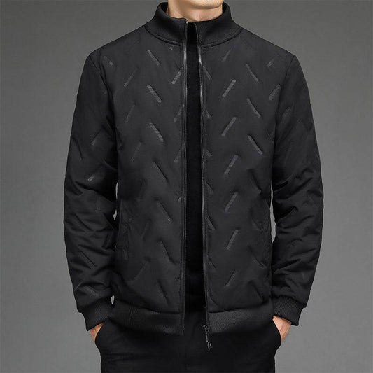 Men's Winter Casual Thickened Warm Stand-Up Collar Jacket