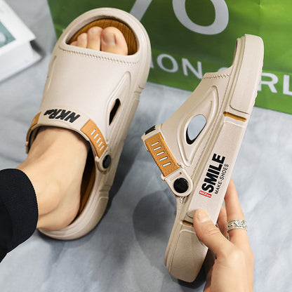 Cloud High-Grade Anti-Skid Men's Slippers