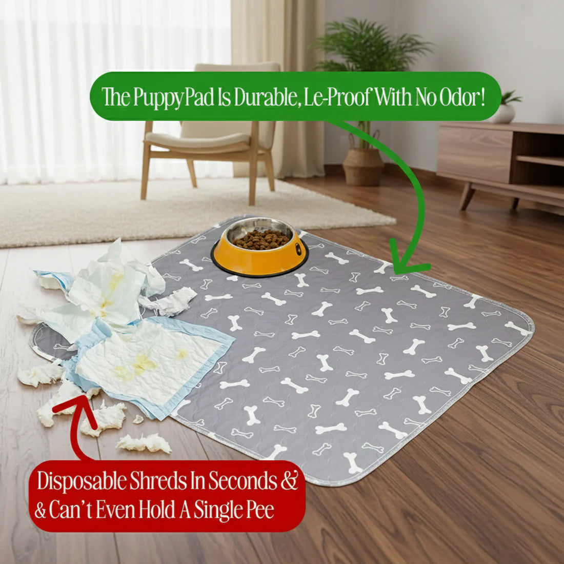 Reusable Pheromone-Infused Dog Training Pad