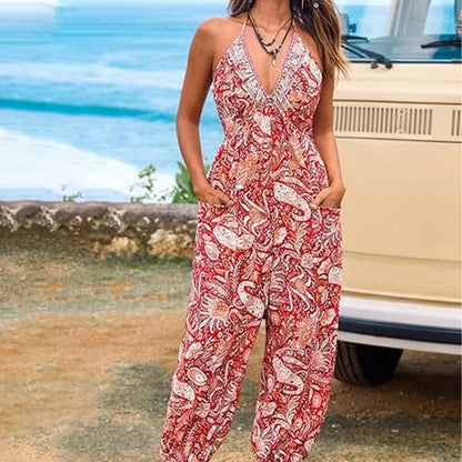 Women's Halterneck Jumpsuit