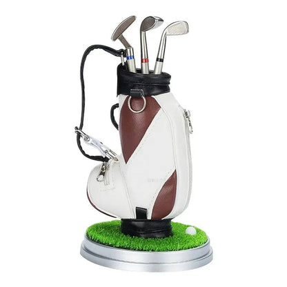 Golf-Themed Pen Holder Set