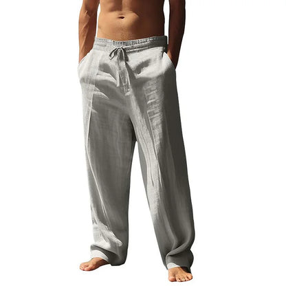 Men’s Relaxed Fit Straight Leg Casual Trousers