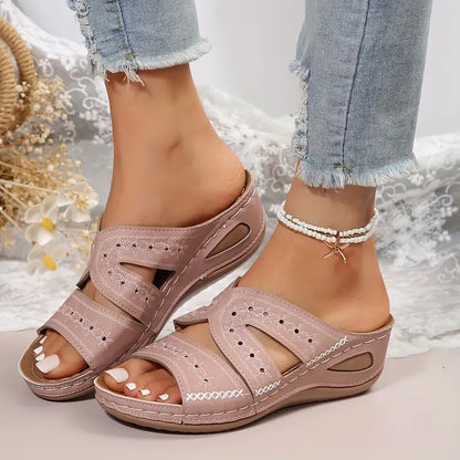 Round Toe Comfort Flip Flops