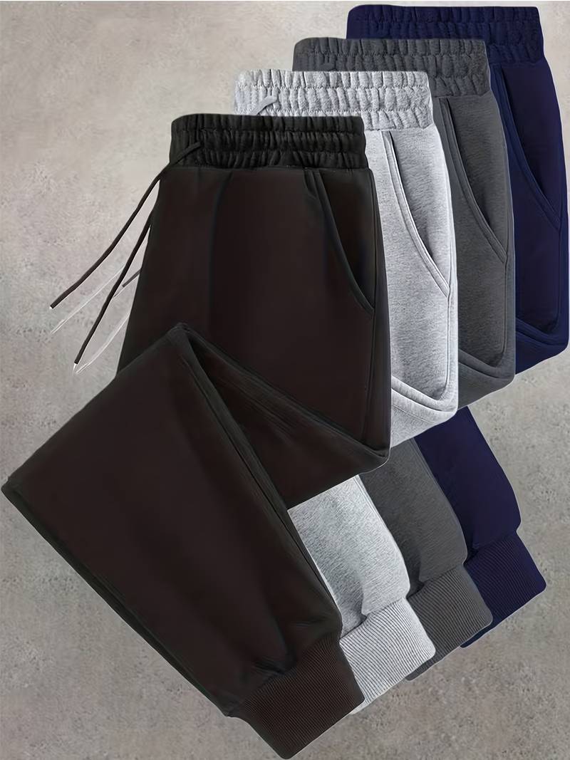 Men’s All Season Drawstring Joggers with Pockets