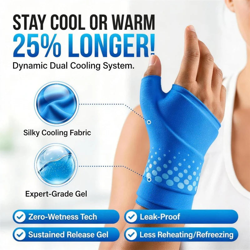 Hot & Cold Gel Wrist and Thumb Sleeve