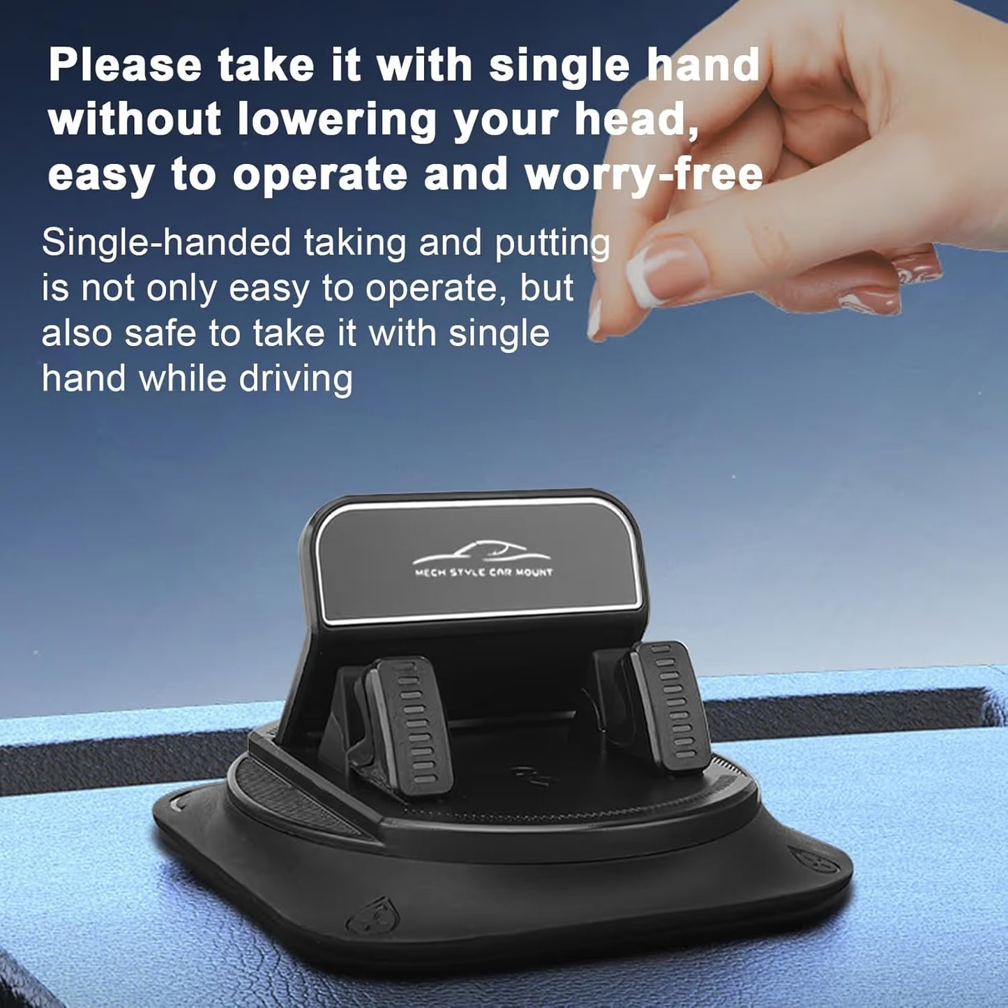 360° Rotating Dashboard Phone Holder
