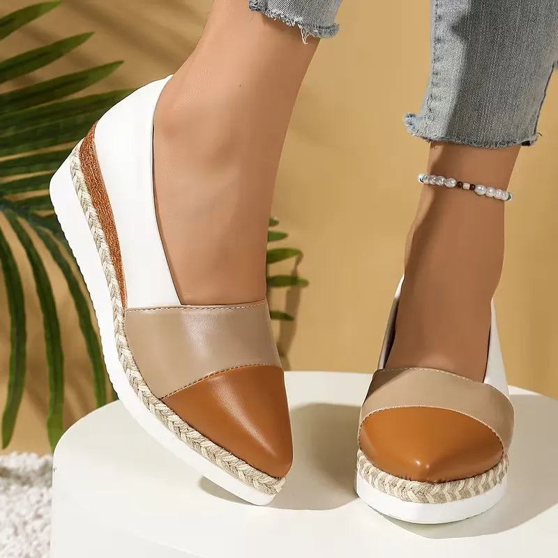 Women’s Pointed Toe Platform Support Loafers