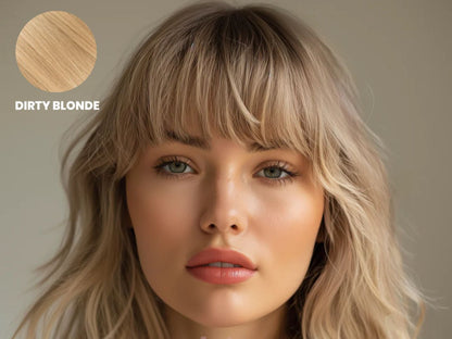 Clip-On Bangs (100% Real Hair)