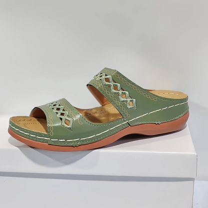 Vintage Hollow Slippers